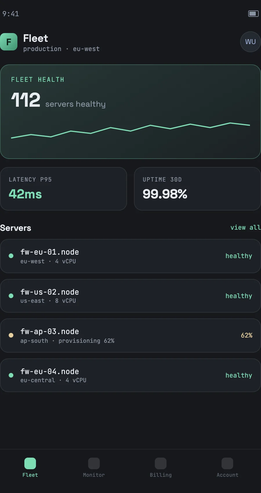 Fyreway — React Native mobile app
